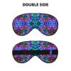 Women Men Sleep Mask Tie Dye Perfection Eye Mask with Adjustable Strap Blindfold Blocks Light view 2