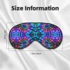 Women Men Sleep Mask Tie Dye Perfection Eye Mask with Adjustable Strap Blindfold Blocks Light view 3