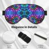 Women Men Sleep Mask Tie Dye Perfection Eye Mask with Adjustable Strap Blindfold Blocks Light view 4