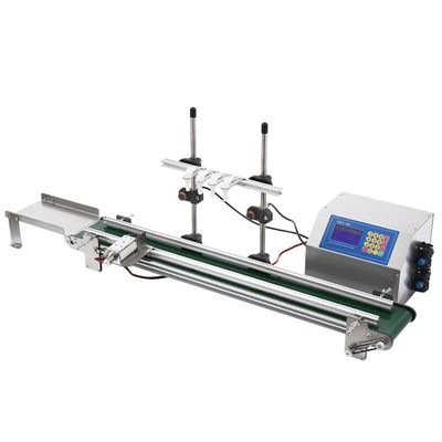 4-Head Automatic Liquid Filling Machine, 10-500ml Bottle Filling Machine with Conveyor Belt, 150W Mini Automatic Production Line Combo Bottle Filler Desktop Version for Juice Wine Detergento