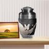 JAGSHASHI Butterfly Funeral Urn Adult Ash Man - Memorial Ashes Urn - Large Urns for Human Ashes Adult - Large Urns for Human Ashes - 10 Inch view 3