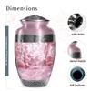 JAGSHASHI Drums and Music Burial Urn for Adult Human Ashes - Burial Urn for Ashes - Adult Urns for Human Ashes Women - Largeature Urns for Ashes - 10 Inch view 2