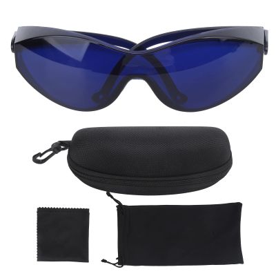QANYEGN Golf Glasses, Golf Ball Finder, Blue Professional Lenses Glasses Sports Matte Frame with Zipper Case Suitable for Most Prescription Eyes