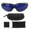 QANYEGN Golf Glasses, Golf Ball Finder, Blue Professional Lenses Glasses Sports Matte Frame with Zipper Case Suitable for Most Prescription Eyes view 1