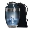 JAGSHASHI Swan Urn for Women Human Ashes - Cremation Urn for Adults - Cremation Urns for Women - Memorial Urns - 10 Inch view 1
