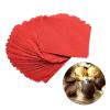 Grcfumo 1 Pc Aluminium Foil, Professional Collection Embossed Foil Sheets, Square Candy Sweets Chocolate Lolly Foil Wrappers Confectionary 3 3 Multicolors (Red) view 3