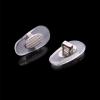 Replacement Push-in Nose Pads for RayBan RB3549 RB4071 RB6335 RB6336 RB7140 RB8415 and More Sunglasses,Eyglasses Repair-Kits (Silver) view 1