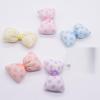 NingPower 20 Pcs Bow Tie Bows with Round Dots, Chubby Bowknot for Crafts, Sewing, Wedding, Birthday, Party, Clothing Accessories, Yellow view 2