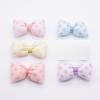 NingPower 20 Pcs Bow Tie Bows with Round Dots, Chubby Bowknot for Crafts, Sewing, Wedding, Birthday, Party, Clothing Accessories, Yellow view 4