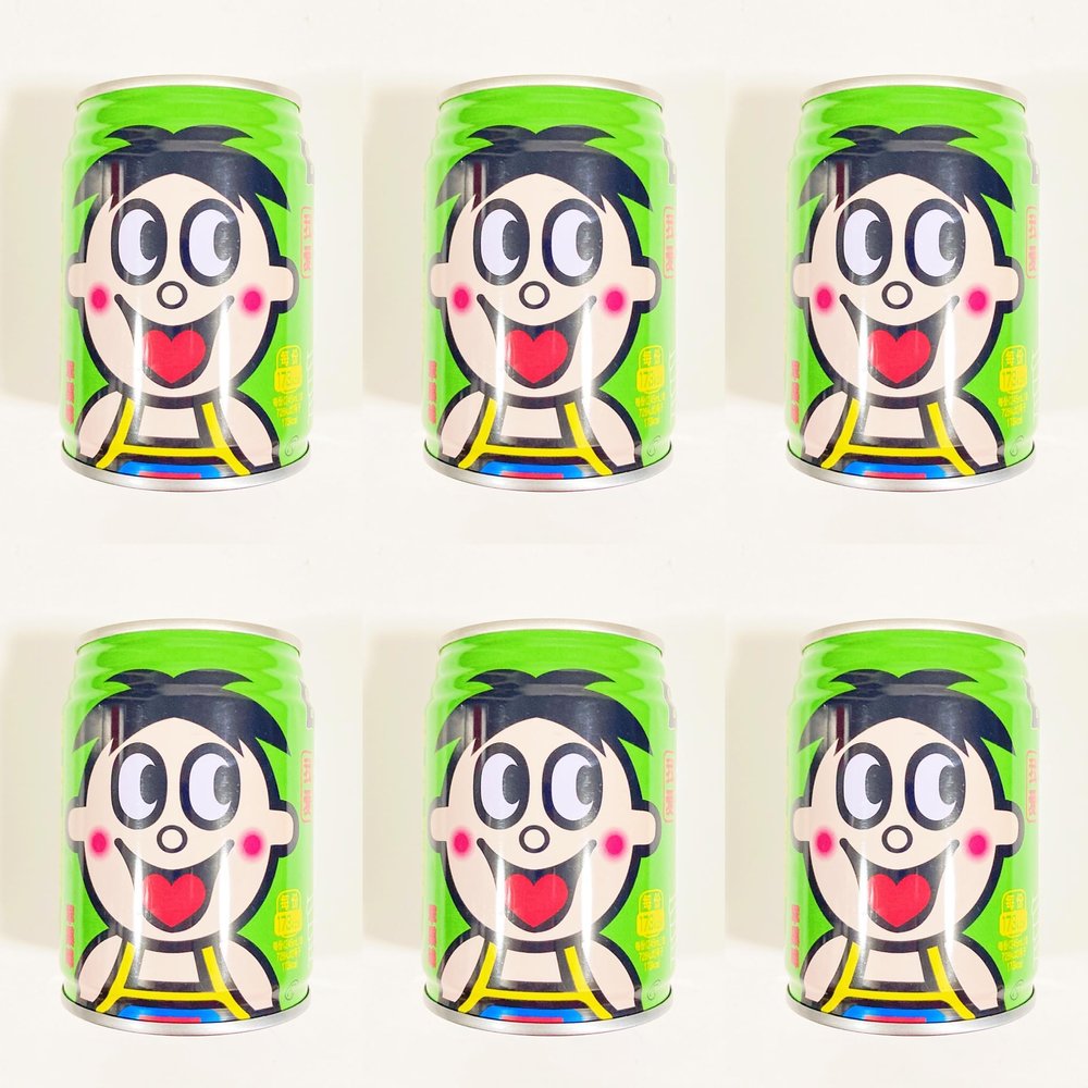 Milk Flavored Drink-Artificial Apple Flavor,245ml,6 Cans