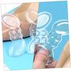TOVINANNA 4pairs Invisible Sticker Heel Pads Thin Foot Protection for High Heels Shoe Clips view 2
