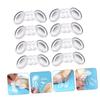TOVINANNA 4pairs Invisible Sticker Heel Pads Thin Foot Protection for High Heels Shoe Clips view 3