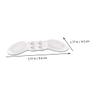 TOVINANNA 4pairs Invisible Sticker Heel Pads Thin Foot Protection for High Heels Shoe Clips view 4