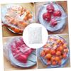 OFFSCH 300Pcs Disposable Food Covers Elastic Plastic Wrap Bowl Covers Dustproof Kitchen Gadget for Food Preservation for Leftovers and Meal Prep view 4