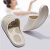 GHAKKE Lightweight Massage Slippers for Women Men Reflexology & Acupressure Massage Sandals Improve Circulation Relaxation Foot Massager Non-Slip Shower Shoes(Dark Coffee,9.5/10) view 2