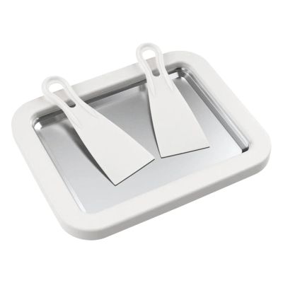 Rolled Ice Cream Maker Kit with Color Changing Spoons - DIY Frozen Treats for Gelato, Sorbet, Soft Serve, and Slushies