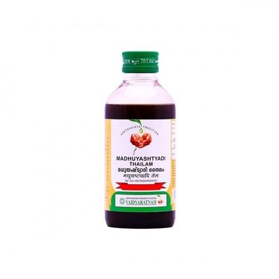 Madhuyashtyadi Oil 200 ml | Ayurvedic Products | Vaidyaratnam Products