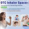 Inhaler Spacer - for Children and Adults, Medical Grade mask Design, Colorful Options, Home School Travel, Easy to Clean - Nessi OTC Spacer (Purple, Adult) view 2