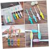 HOLIDYOYO Kid's Toothbrush Kit 24pcs U-Shaped Cartoon Toothbrushes Portable Comfortable Bamboo Brush view 2