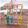HOLIDYOYO Kid's Toothbrush Kit 24pcs U-Shaped Cartoon Toothbrushes Portable Comfortable Bamboo Brush view 4