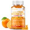 1200mg Calcium Gummies w/Vitamin D3 for Adults - High Absorption Calcium Supplement with Magnesium, K2, Copper, Boron, Zinc and Ashwagandha, Support Bone & Muscle, Sugar-Free for Women Men, 60 Count view 1