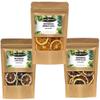 3-Pack Dehydrated Orange, Lemon, Lime Slices | 4.5 OZ | Approx 50+ Slices In Total | 100% Natural | For Cocktails, Wreath Making, Tea, Cakes, Decoration | Dried Orange For Cocktails | Drink Botanicals view 1