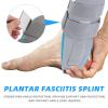 minkissy Foot Splint for Sprained Ankle Drop Foot Brace Ankle Support for Women Men Orthotic Device Grey view 3