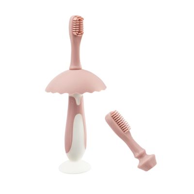 IWOWHERO Silicone Boys and Girls Toothbrush Gums and Tongue Cleaner Training Toothbrush for Boy Girl Safe
