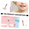 IWOWHERO Silicone Boys and Girls Toothbrush Gums and Tongue Cleaner Training Toothbrush for Boy Girl Safe view 3
