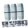 FOYTOKI 3pcs Portable Toothbrush Organizing Cases Travel Washing Cups Green Travel Essentials for Toothbrushes and Toothpaste for Home and Outdoor Use view 3