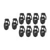 HANABASS 18Pcs Skid-Proof Spring Clasp Shoelace Buckle for Outdoor Equipment Adjustable Cord Lock for Hiking Camping and Sports view 1