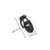 HANABASS 18Pcs Skid-Proof Spring Clasp Shoelace Buckle for Outdoor Equipment Adjustable Cord Lock for Hiking Camping and Sports view 2