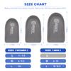1/2 inch Heel Lifts Inserts Cushioned Arch Support Insoles with Hidden Lift Technology, Plantar Fasciitis Relief Inserts, Anti-Slip Heel Pads for All Day Standing Support (1 Pair) (Large) view 2