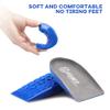 1/2 inch Heel Lifts Inserts Cushioned Arch Support Insoles with Hidden Lift Technology, Plantar Fasciitis Relief Inserts, Anti-Slip Heel Pads for All Day Standing Support (1 Pair) (Large) view 3