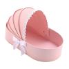 TTETTZ Baby Shower Box Flower Box Contatiner for Flower Sweet Presents Wrapping Bag Pink view 1