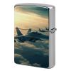 Aircraft Fighter Jets Metal Lighter Case, Durable Lighter Protective Cover with Personalized Graffiti Design Easy to Install, Universal Fit for Standard Lighters, Stylish & Unique Idea view 1