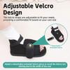 Unisex Post Op Recovery Shoe - Adjustable Walking Boot for Fractured Foot, Metatarsal Stress Fracture, Bunion & Hammertoe Recovery, Easy to Wear Cast Shoe for Left / Right Foot (Mesh Spring Summer),Large) view 4