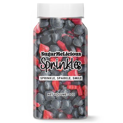 SugarMeLicious Poker Deck Playing Cards Sprinkles, Colorful, Sweet, and Fun Sprinkles to Elevate Your Game Night and Desserts (3 Ounce)