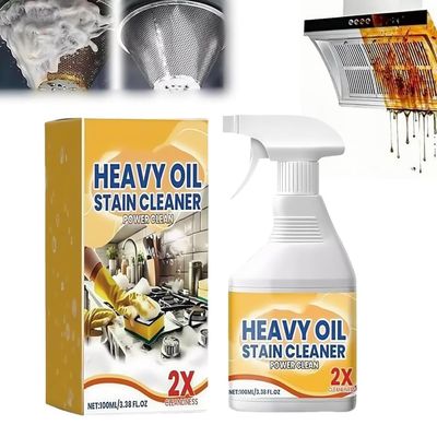 Chowye Heavy Duty Degreaser Cleaner Spray, Powerful Clean Up Kitchen Oil Stains Spray, Kitchen Heavy Oil Cleaning Agent, All Purpose Household Cleaning Spray for Oven, Stove (1)