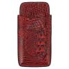 Travel Cigar Case Leather Soft Touch Fashion Appearance Portable Cigar Pouch for 3 Cigars Outdoor Activities High End Leather Material Light and Convenient Design (66) view 1