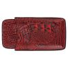 Travel Cigar Case Leather Soft Touch Fashion Appearance Portable Cigar Pouch for 3 Cigars Outdoor Activities High End Leather Material Light and Convenient Design (66) view 3