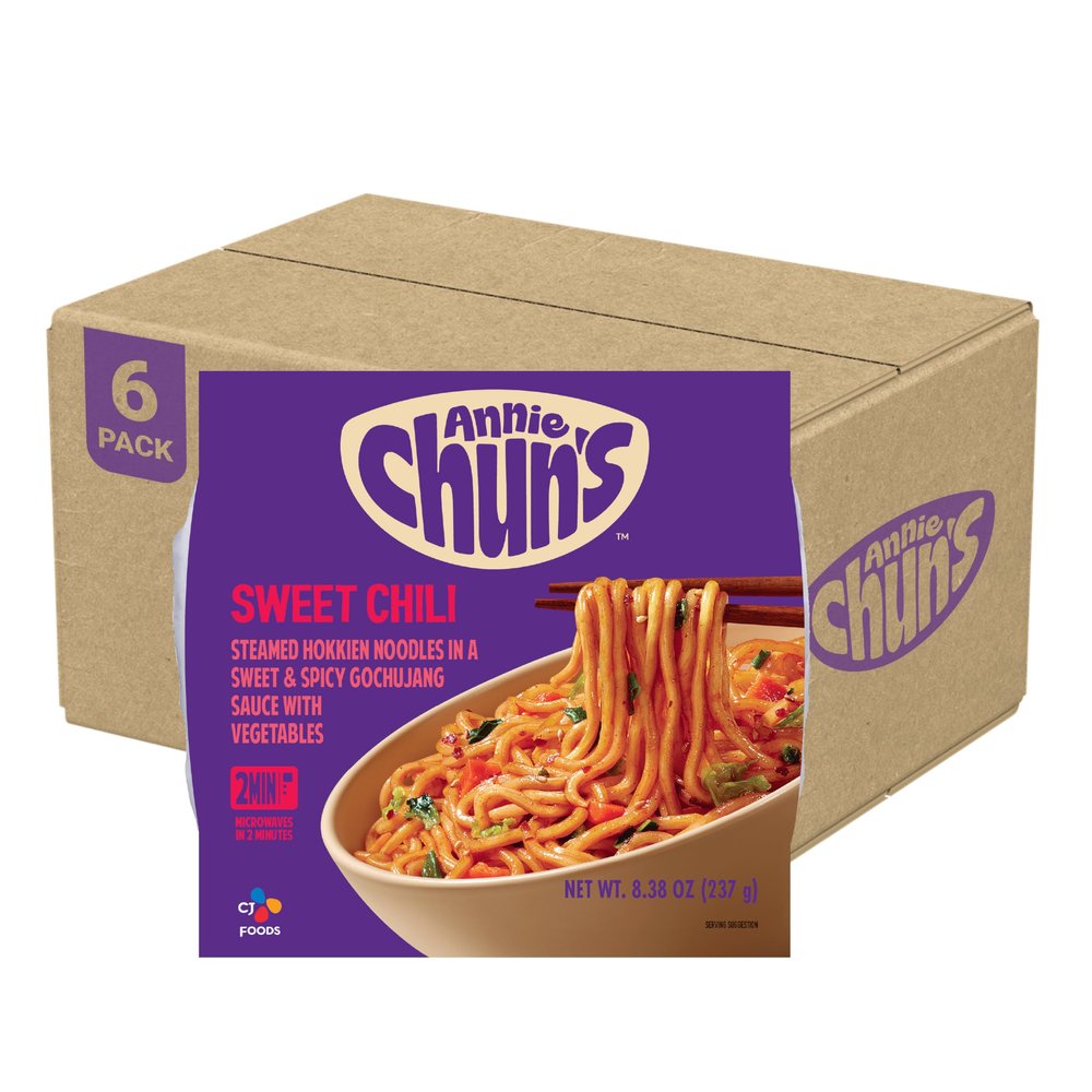 Annie Chun's Sweet Chili Noodle Bowl, 8.38 oz (Pack of 6)