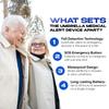 Home and Wellness Umbrella Mobile Personal Emergency Response System (mPERS) - Medical Alert Necklace for Seniors - Alert Devices for Elderly - Personal Medical Alert Devices view 4