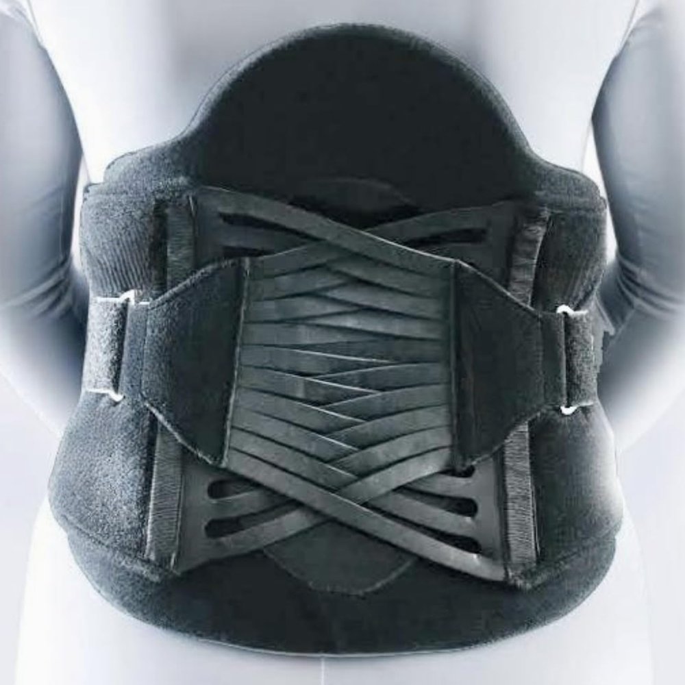 OPTEC USA Ortho Smart Stealth PRO2 Back Brace for Spinal Support with Customizable Panels and Anatomical Fit (XXXX-Large)