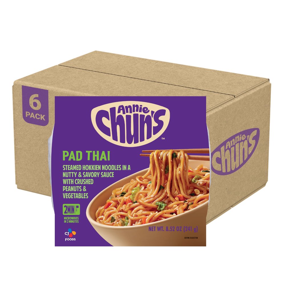 Annie Chun's Pad Thai Noodle Bowl, 8.52 oz (Pack of 6)