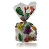 AoneFun Fruit Cellophane Bags - Twotti Fruity Birthday Decorations Twotti Frutti Goodie Bags Baby Shower Favor Baby Shower Decorations Dancing Fruit Berry First 25 Pcs with Twist Ties Approx 11"x5" view 2