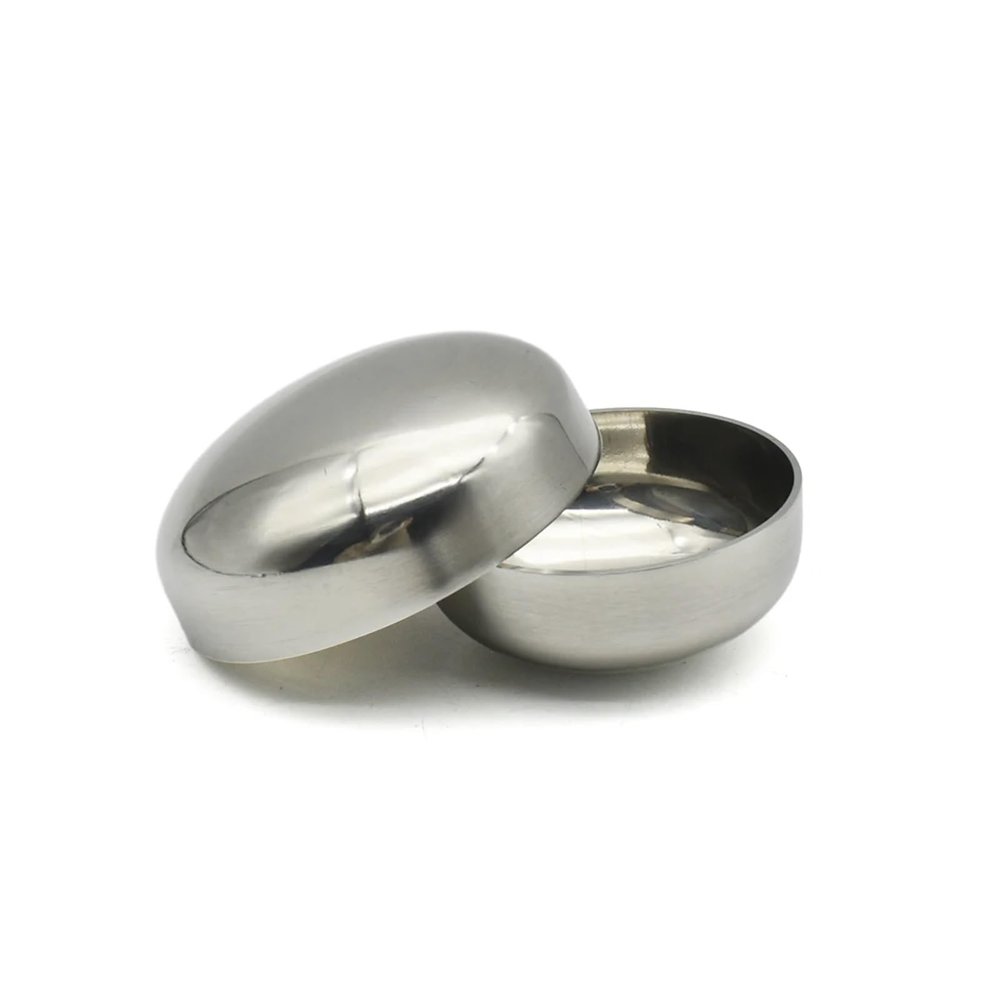 Cosyhat 304 Stainless Steel End Plug 19/25/32/38/45/51/57mm O/D 304 Stainless Steel Sanitary Welding End Cap End Plug Stopper(38mm)