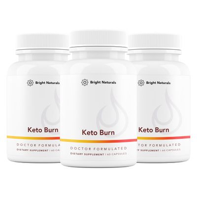 Bright Naturals Keto Burn - Keto BHB Supplement for Keto Diet and Energy, 90 Servings