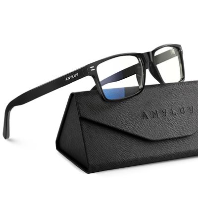 ANYLUV Blue Light Blocking Glasses for Men Anti Blue Light Glasses for Men Women, Eye Strain Relief for Computer Gaming