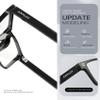 ANYLUV Blue Light Blocking Glasses for Men Anti Blue Light Glasses for Men Women, Eye Strain Relief for Computer Gaming view 3